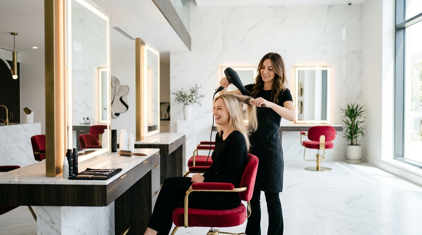 TASFIA Luxury Salon Banner